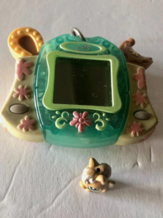 Littlest Pet Shop Other - Hasbro LPS Littlest Pet Shop Teeniest Tiniest Virtual Keychain Pet with Horse